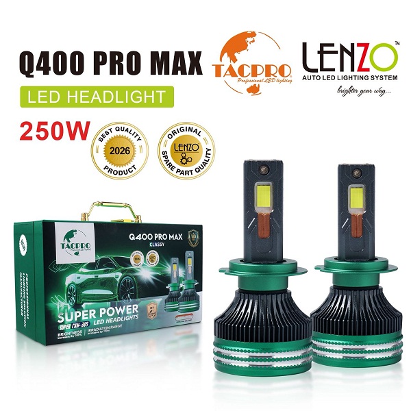 هدلایت Q400 Pro Max لنزو