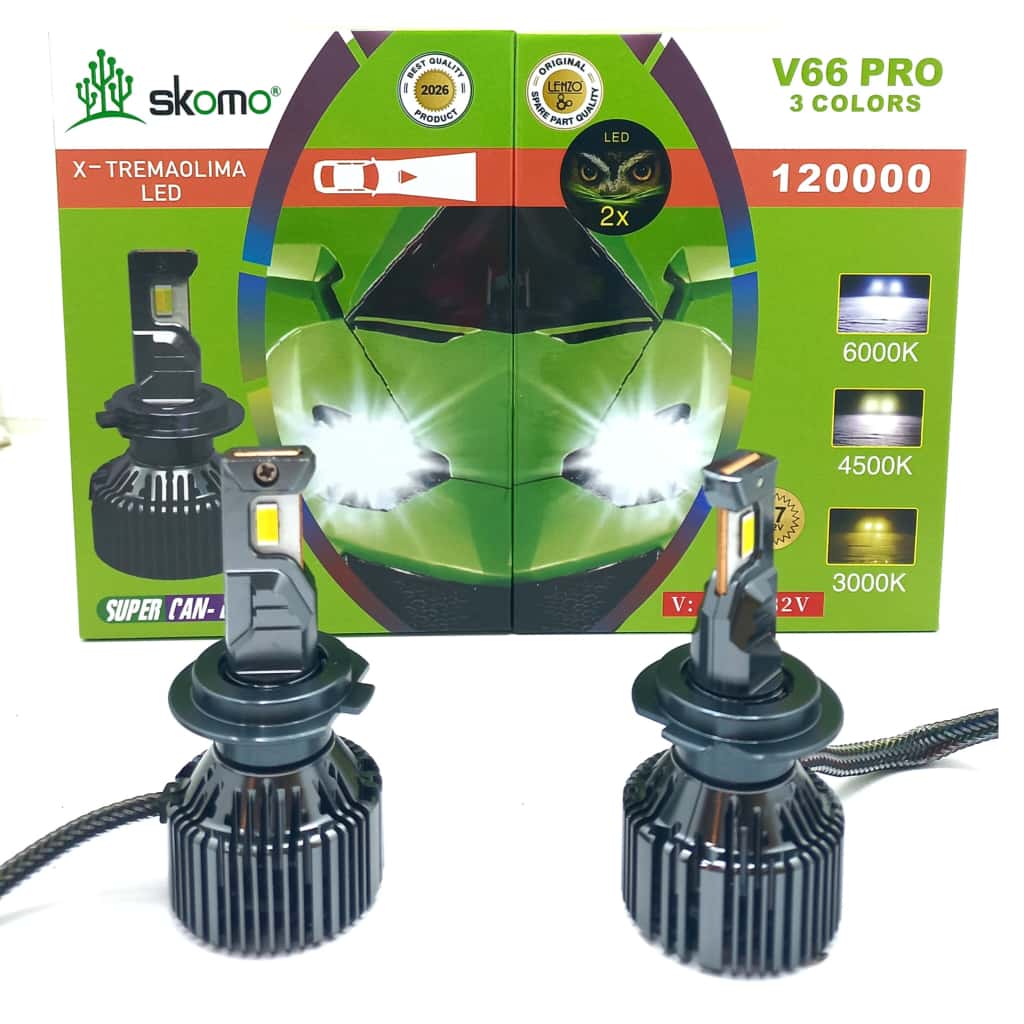 هدلایت V66 Pro لنزو