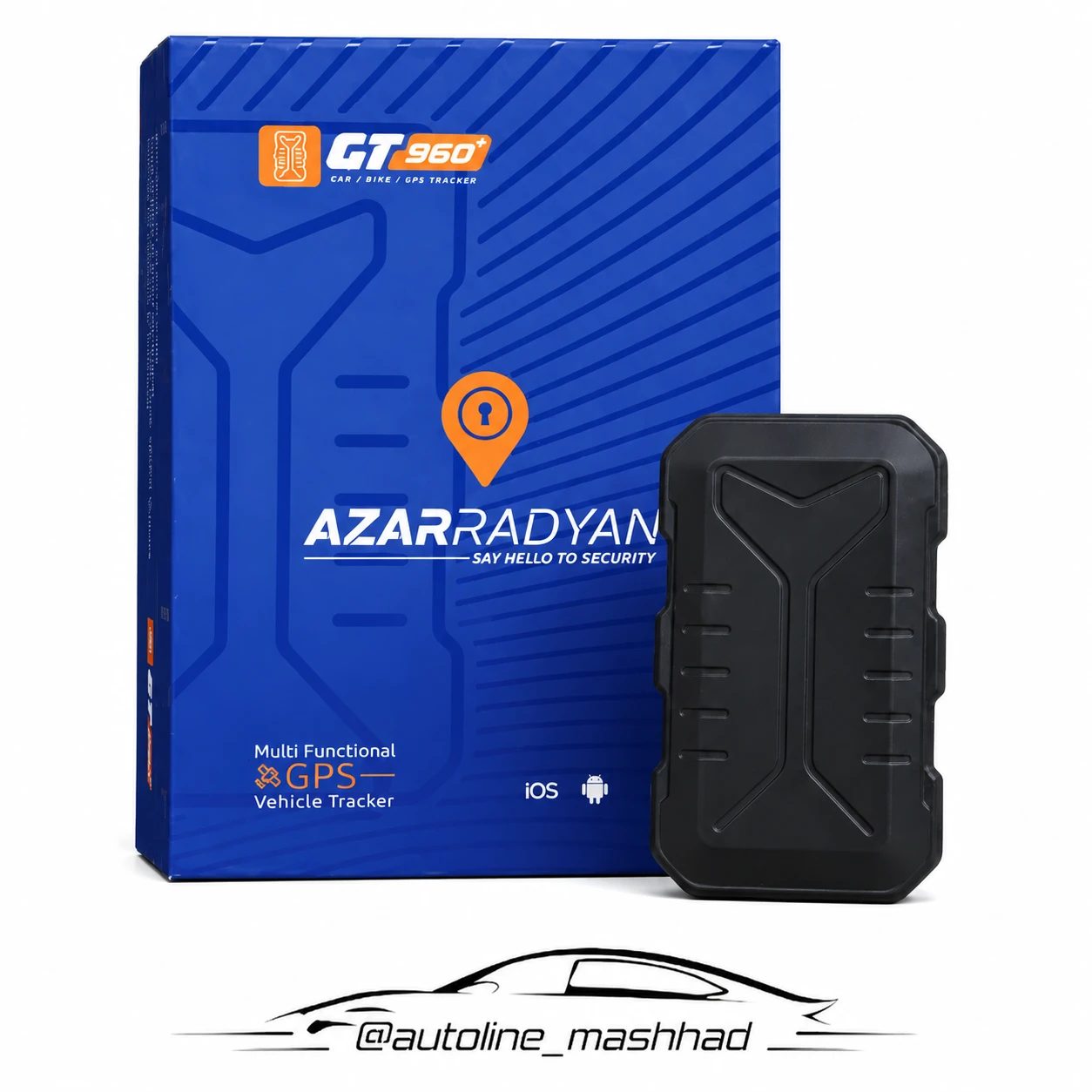 ردیاب خودرو آذر ردیاب مدل GT960