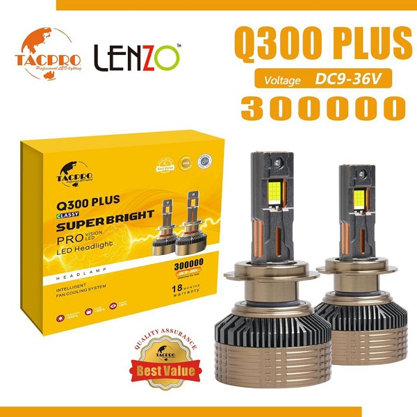 هدلایت Q300 Plus لنزو