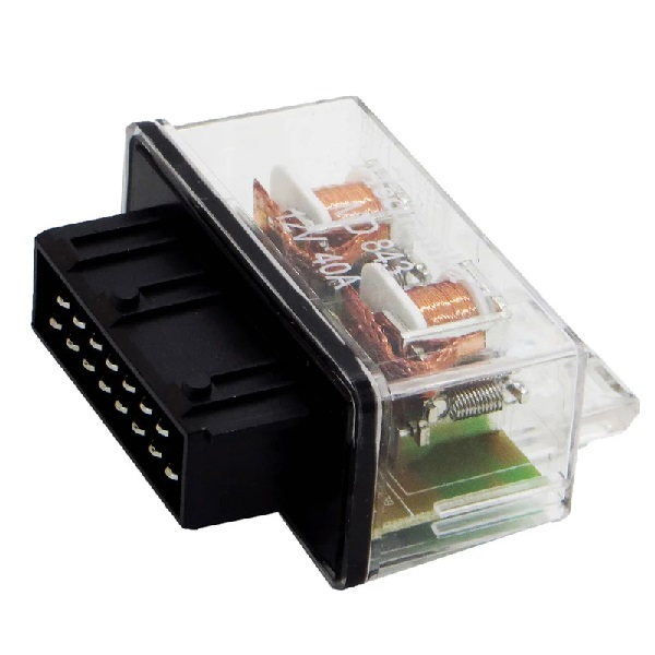 رله دوبل شیشه ای