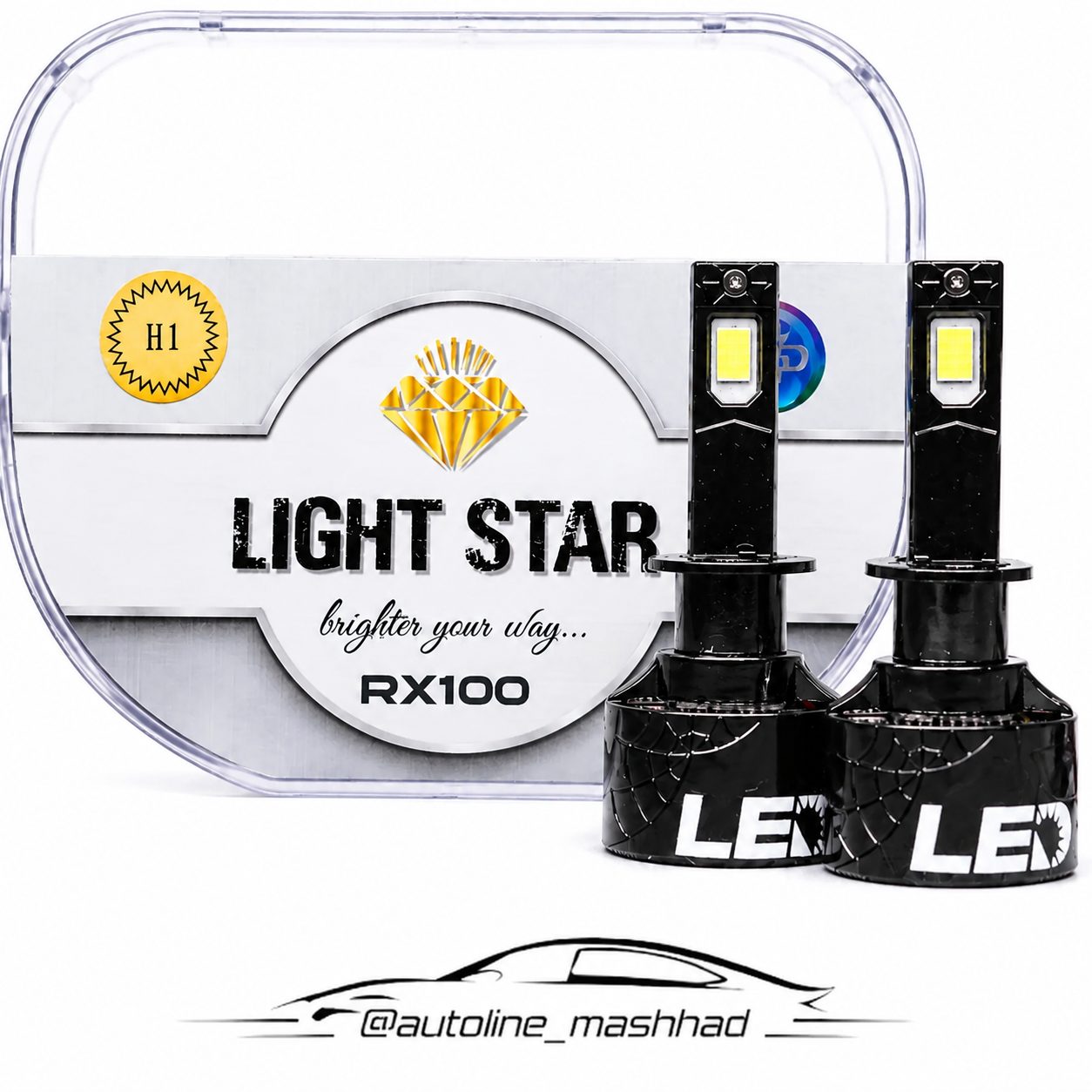 هدلایت RX100  لایت استار